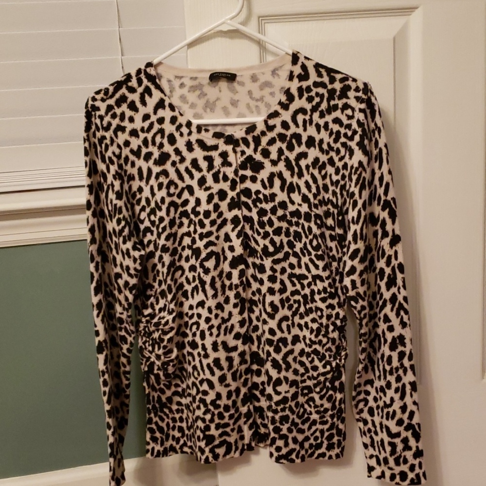 Leopard Design Sweater